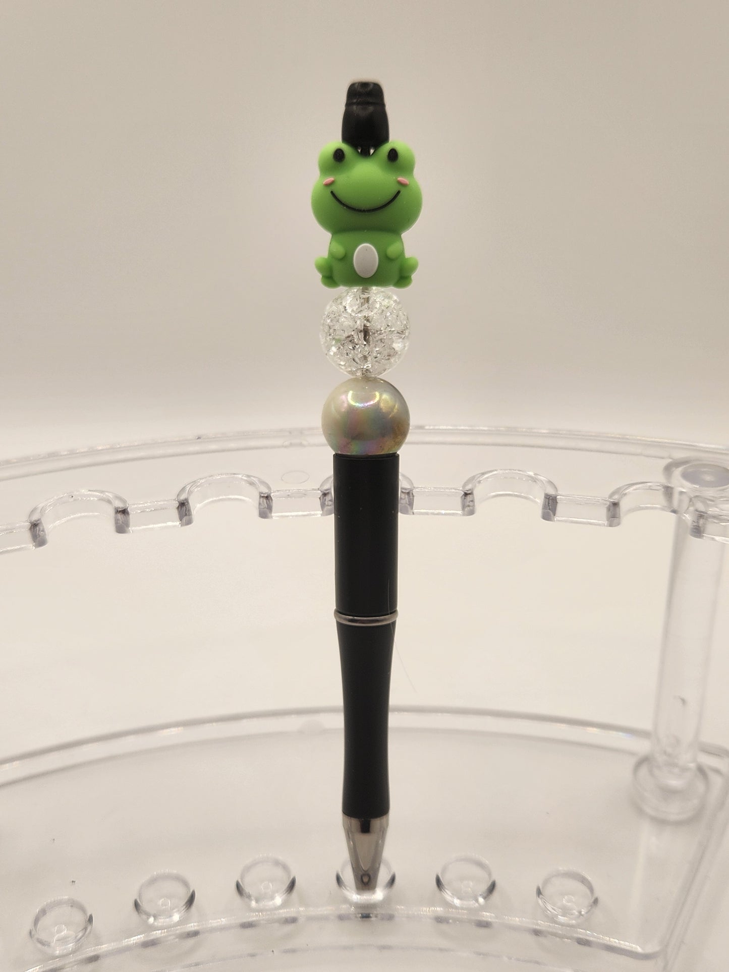 3D Frog Beaded Pen