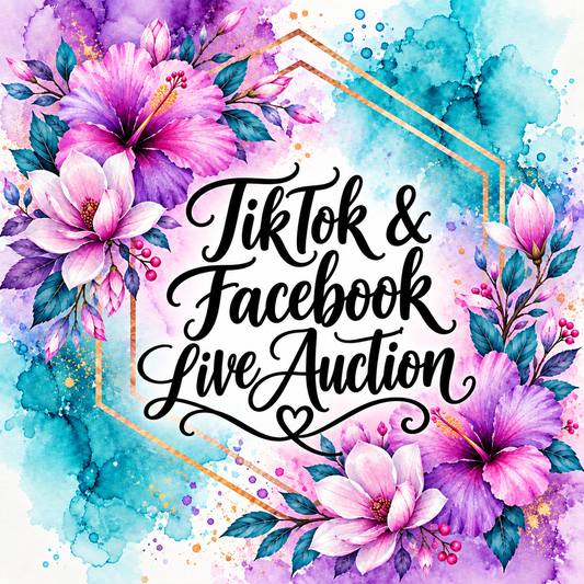 TikTok & Facebook Live Auction