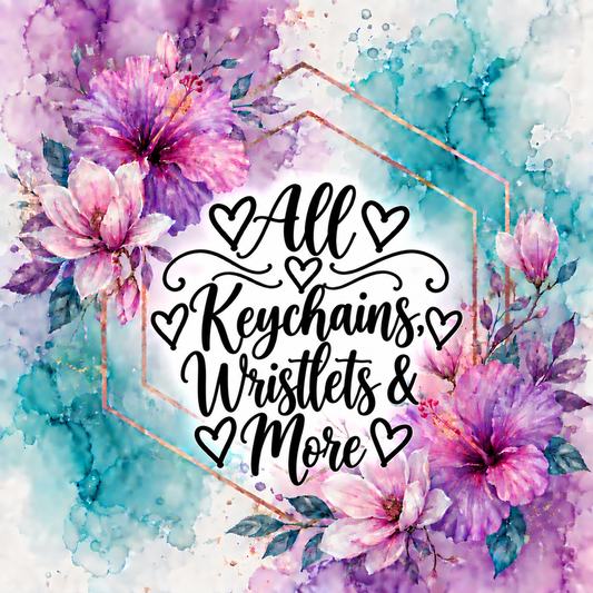 All Keychains, Wristlets, & More